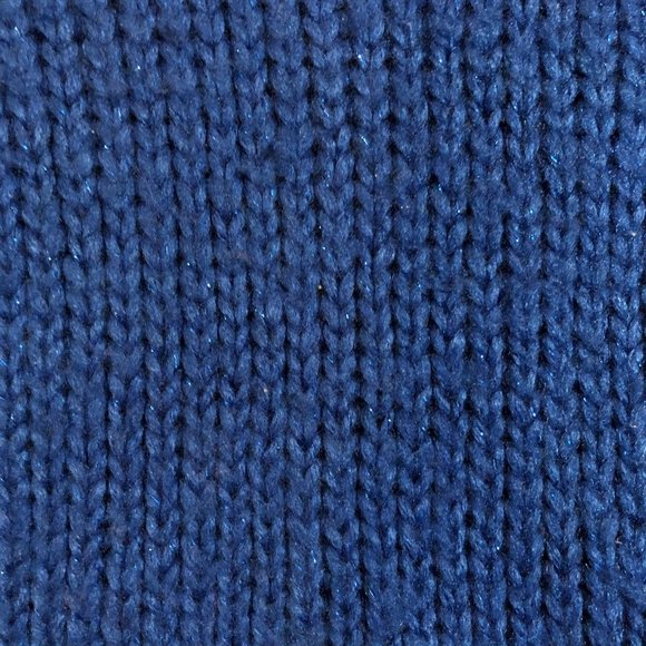 GIRLS JUSTICE METALLIC BLUE PINK COOL SWEATER 12 * - Picture 6 of 8